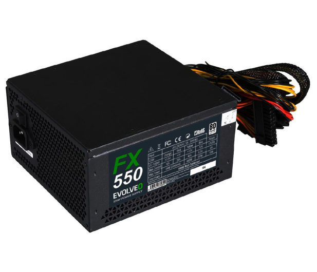 Evolveo FX550 550W 80 Plus - 668608 - zdjęcie 2